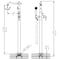 Alfi Brand Brushed Nickel Free Standing Floor Mount Bath Tub Filler AB2553-BN - alternate 6